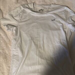 Hollister White Men's T-Shirt